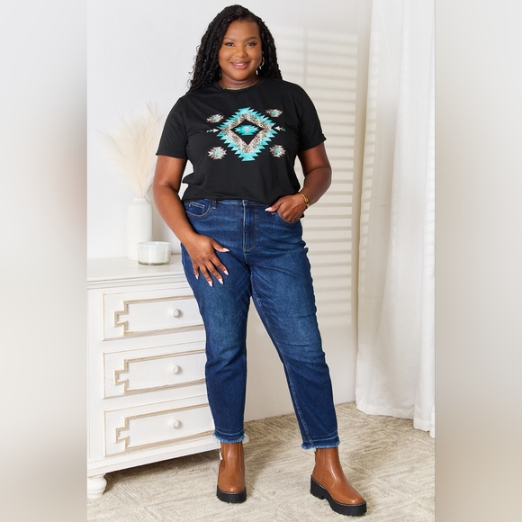 Simply Love Graphic Short Sleeve T-Shirt - Picture 8 of 8